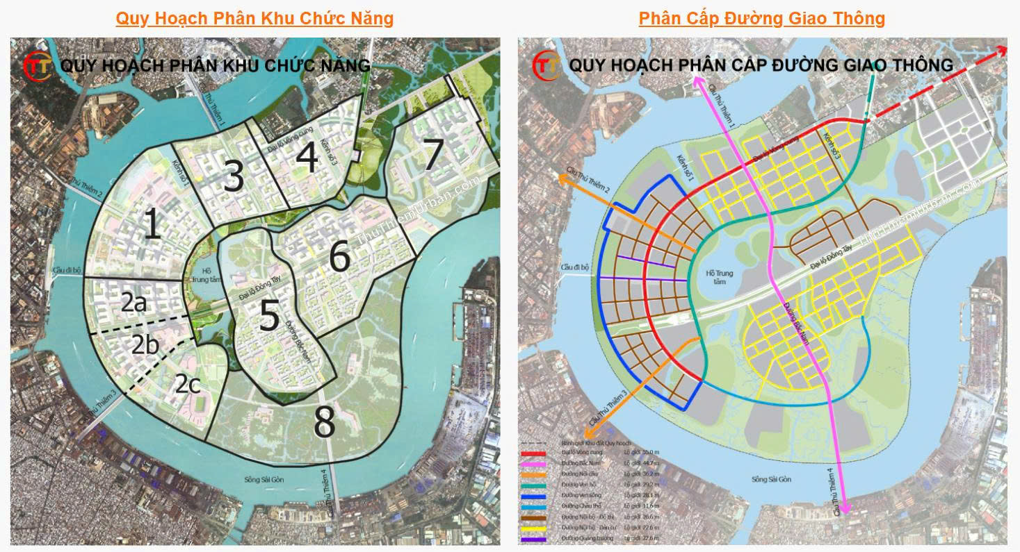 Quy hoạch chung Thủ Thiêm